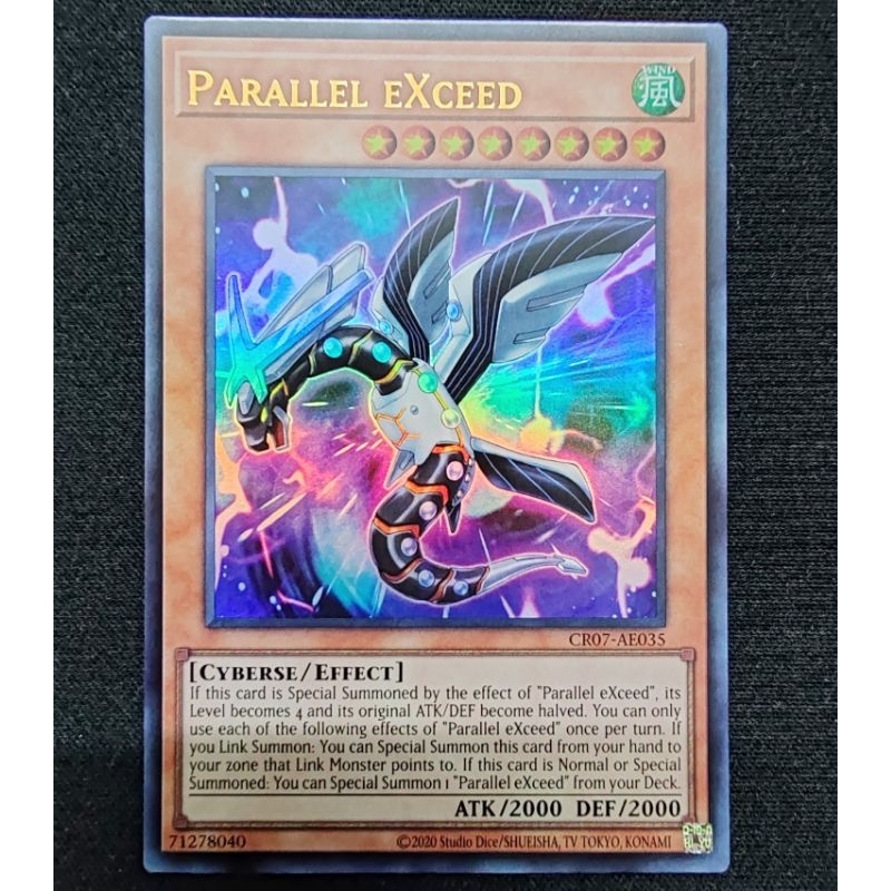 YUGIOH CR07-AE035 Parallel eXceed [UR]