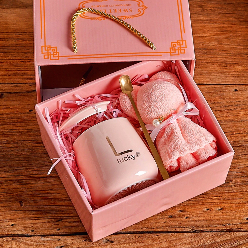 Creative Mug Gift Set - Bear Towel + Luxury Box (Teacher/Birthday gifts) Perfect for Friends & Mom