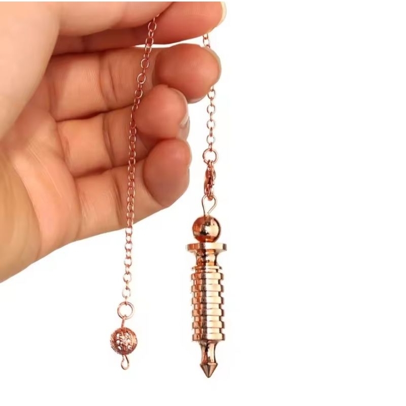 🔥🔥READYSTOCK🔥🔥SOLID COPPER PENDULUM DAN FREE EBOOK PANDUAN PENDULUM