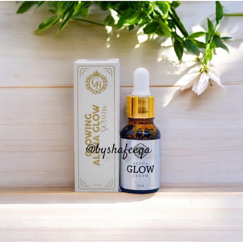 READY STOCK ✅ ALPHA GLOW SERUM GB SKINCARE