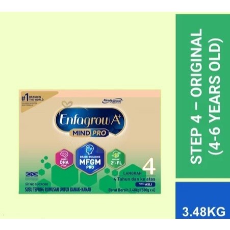 Enfagrow A+ Step 4 - Original / VANILLA Milk Formula Powder (3.48kg) EXP:2026