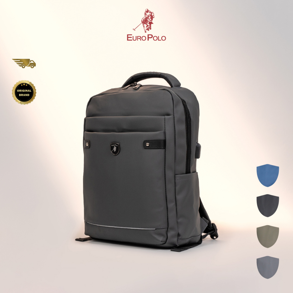 Euro Polo Water Resistant Smart Executive Backpack Men’s Bag - EBK 40801 B