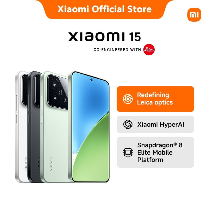 Xiaomi 15 Leica Summilux optical lens/50W wireless Hyper Charge/Xiaomi HyperOS 2/Smartphone