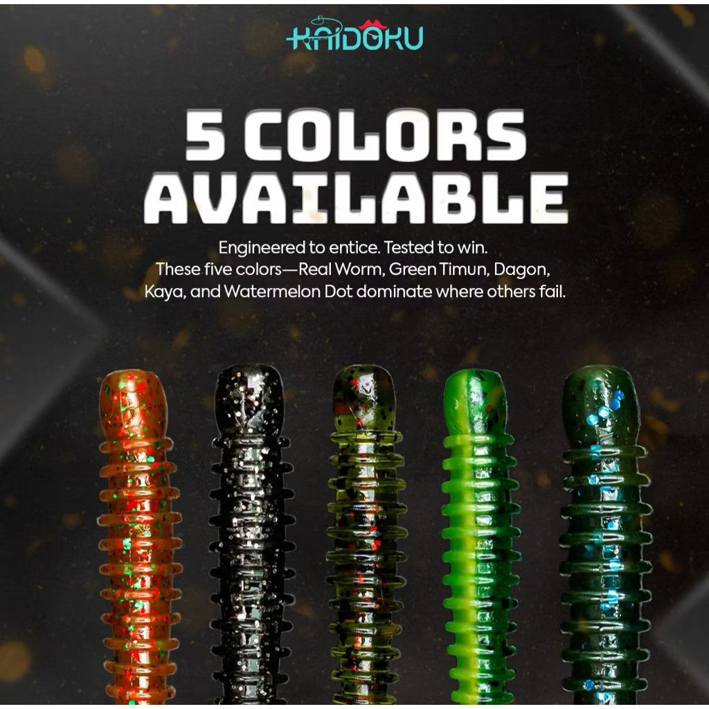 KAIDOKU PHANTOM VENO FISH WORM SIZE 2 INCH