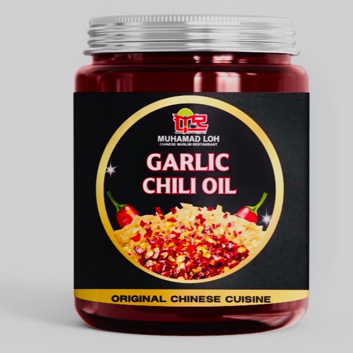 Muhamad Loh Crunchy Garlic Chili Oil Original Chinese Cuisine No. 1 In Penang