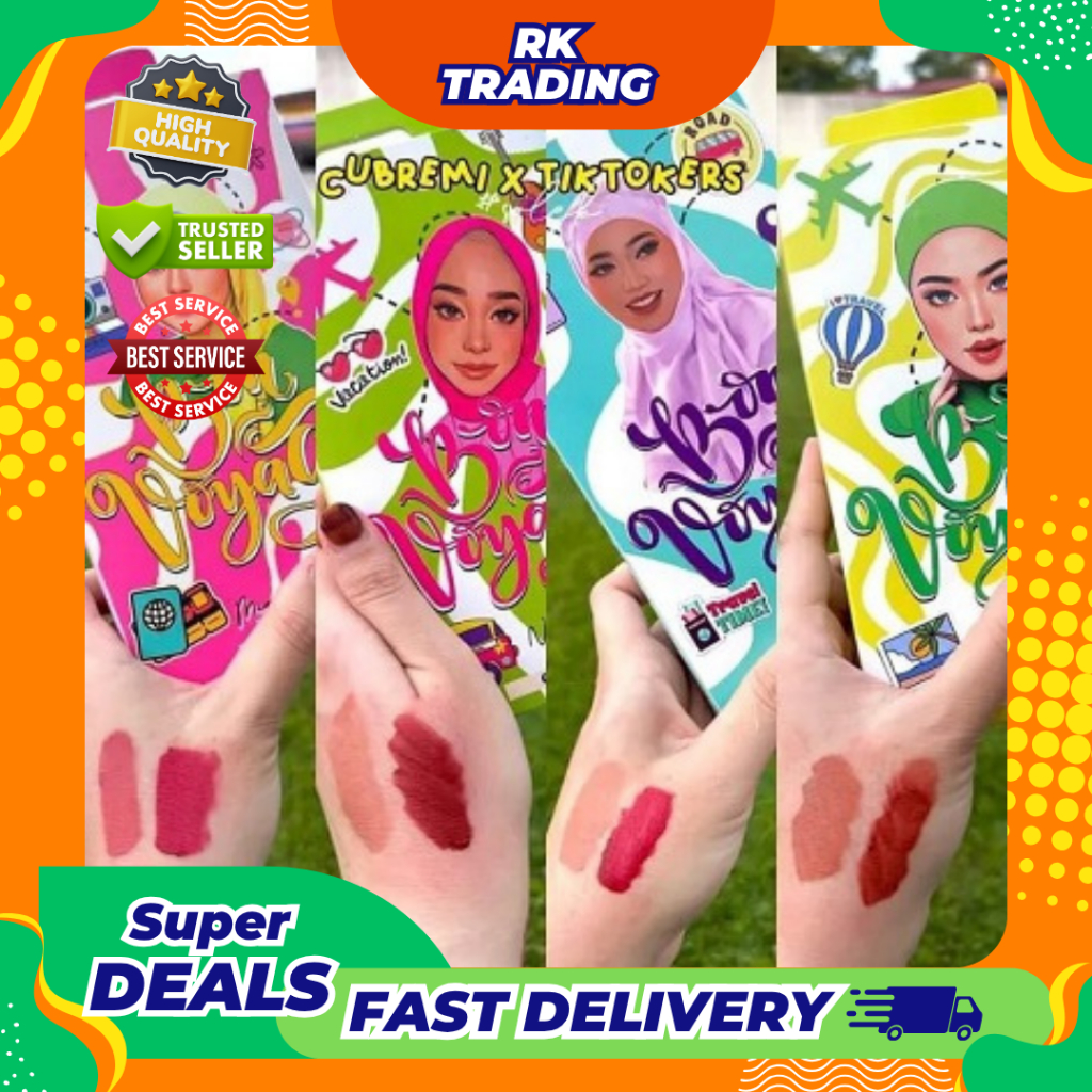 CUBREMI X TIKTOKERS DUO LIPMATTE | MIA AZAHAR / SHAHIRA AZLAN / NELYSA / SALLYWHO || ORIGINAL HQ