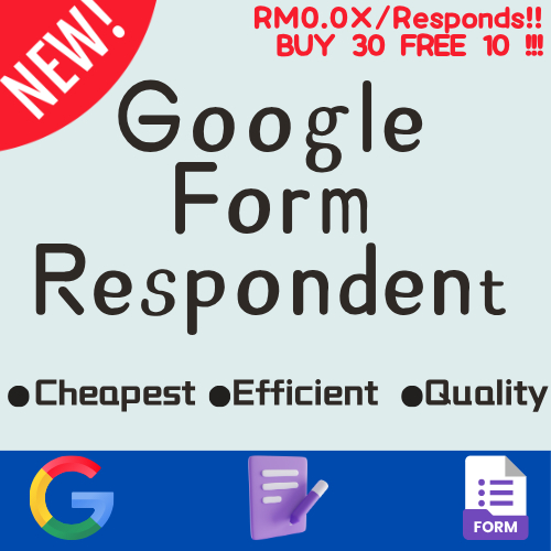 [Cheapest] GOOGLE FORM RESPONDENT | Google Form | Best Service | Google Survey Form | SPSS FORMAT