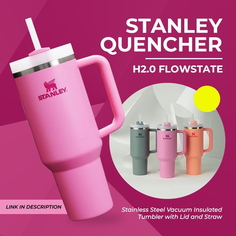 STANLEY The Quencher H2.0 Flowstate™ Tumbler | 40 OZ Stainless...