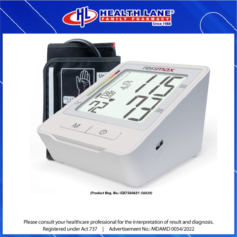 Rossmax Blood Pressure Monitor Model Z1