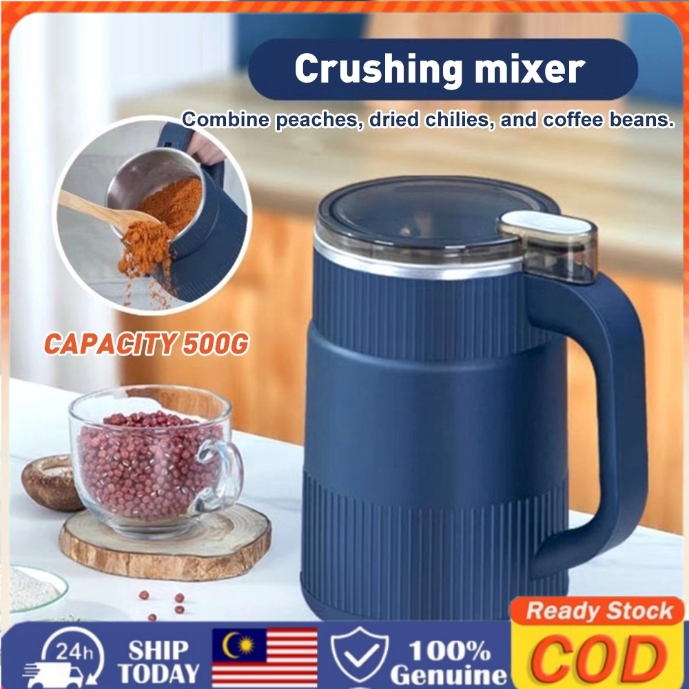 Electric Grinder Mesin Pengisar Serbaguna 400W | Spice Herb Grain Crusher | Stainless Steel Grinder SpiceCrusher
