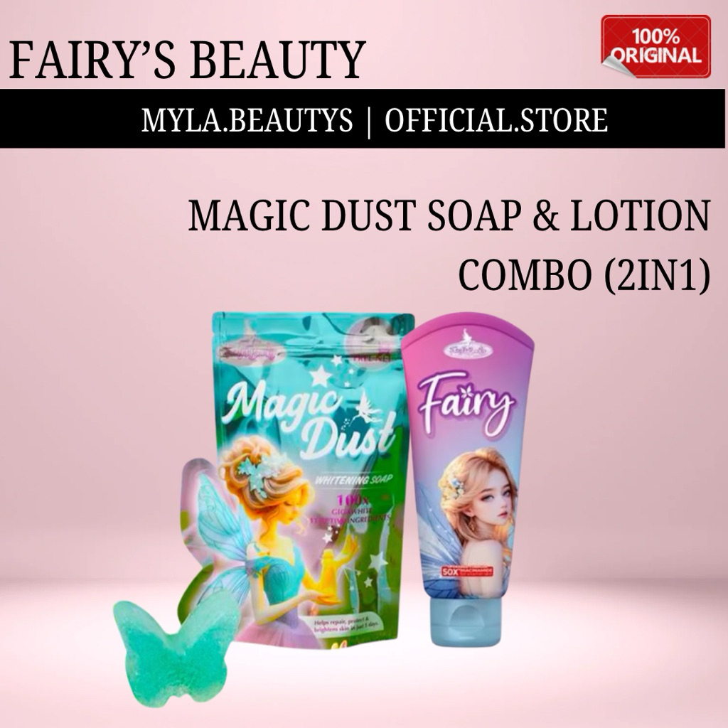 FAIRY LOTION & MAGIC DUST SOAP | SET COMBO(2IN1)?
