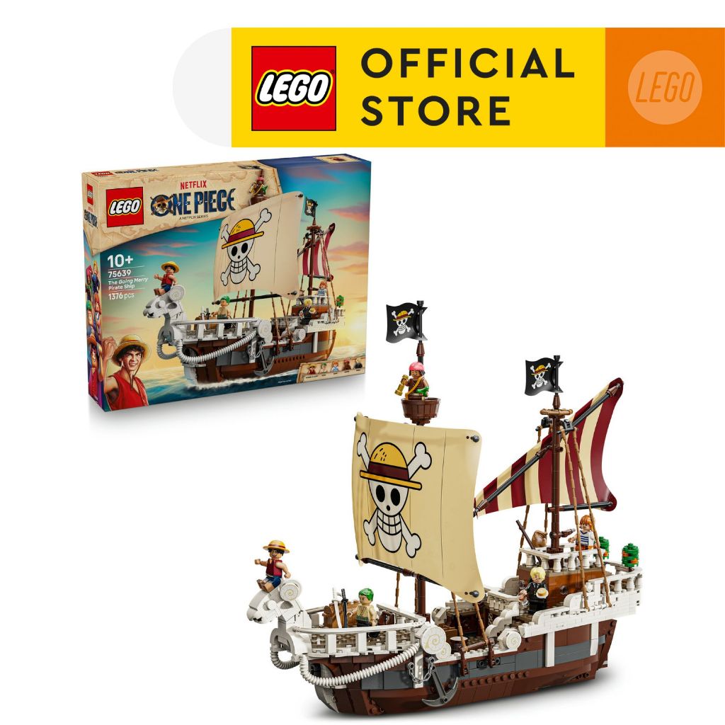 LEGO ONE PIECE 75639 The Going Merry Pirate Ship  (1376 Pieces)