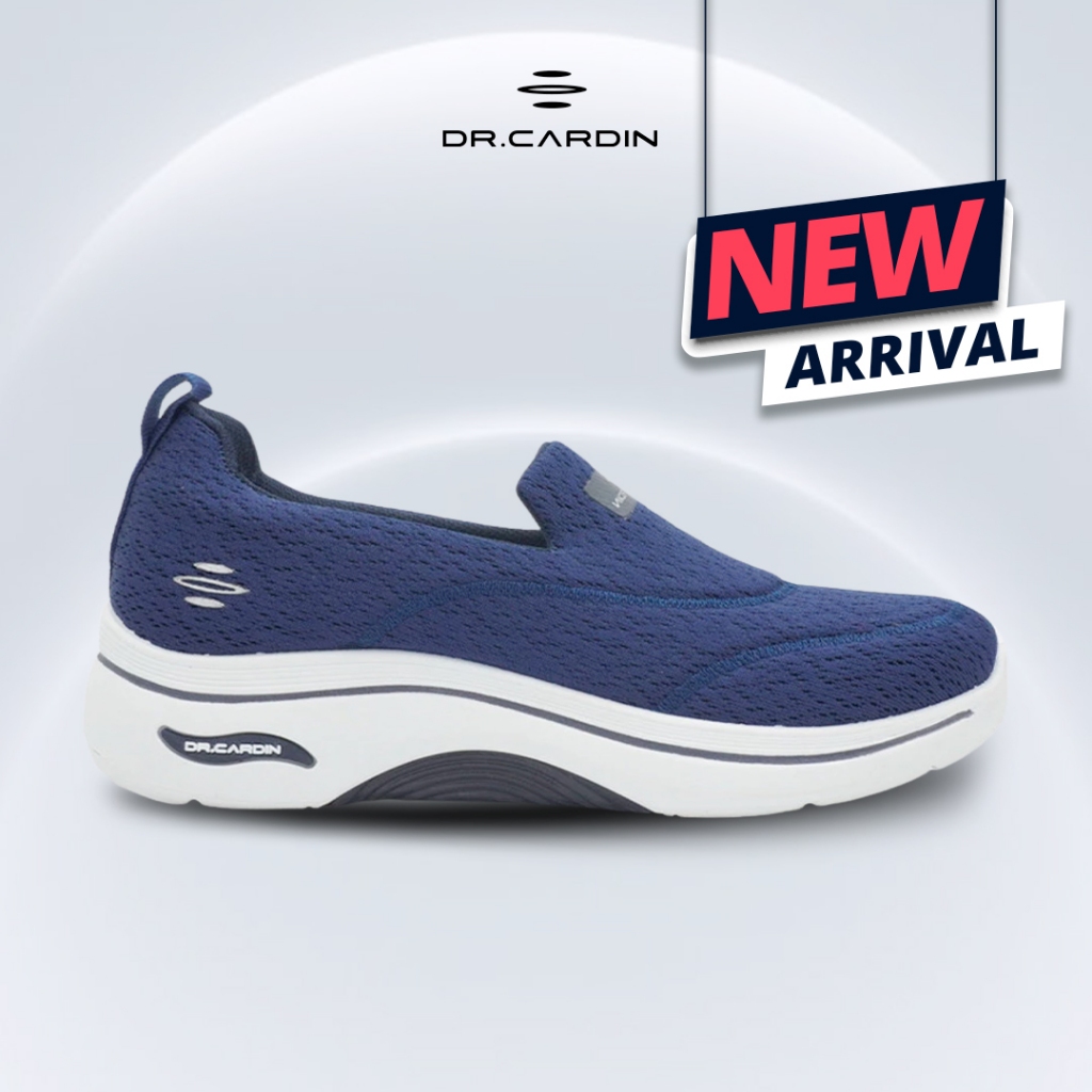[BARU RESTOCK] Dr.Cardin Women Breathable Slip-On Sneaker L-LEH-3762