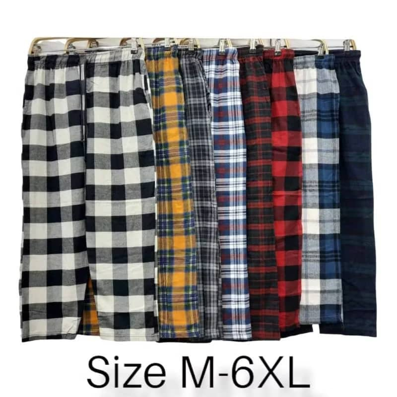 ( COMBO 3 helai rm 15) seluar petak cotton harga murah premium kain tebal lelaki pants