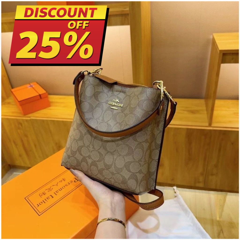 [C0ach] Sling Bag Sports Messenger Bags Large Capacity Shoulder Bag Women