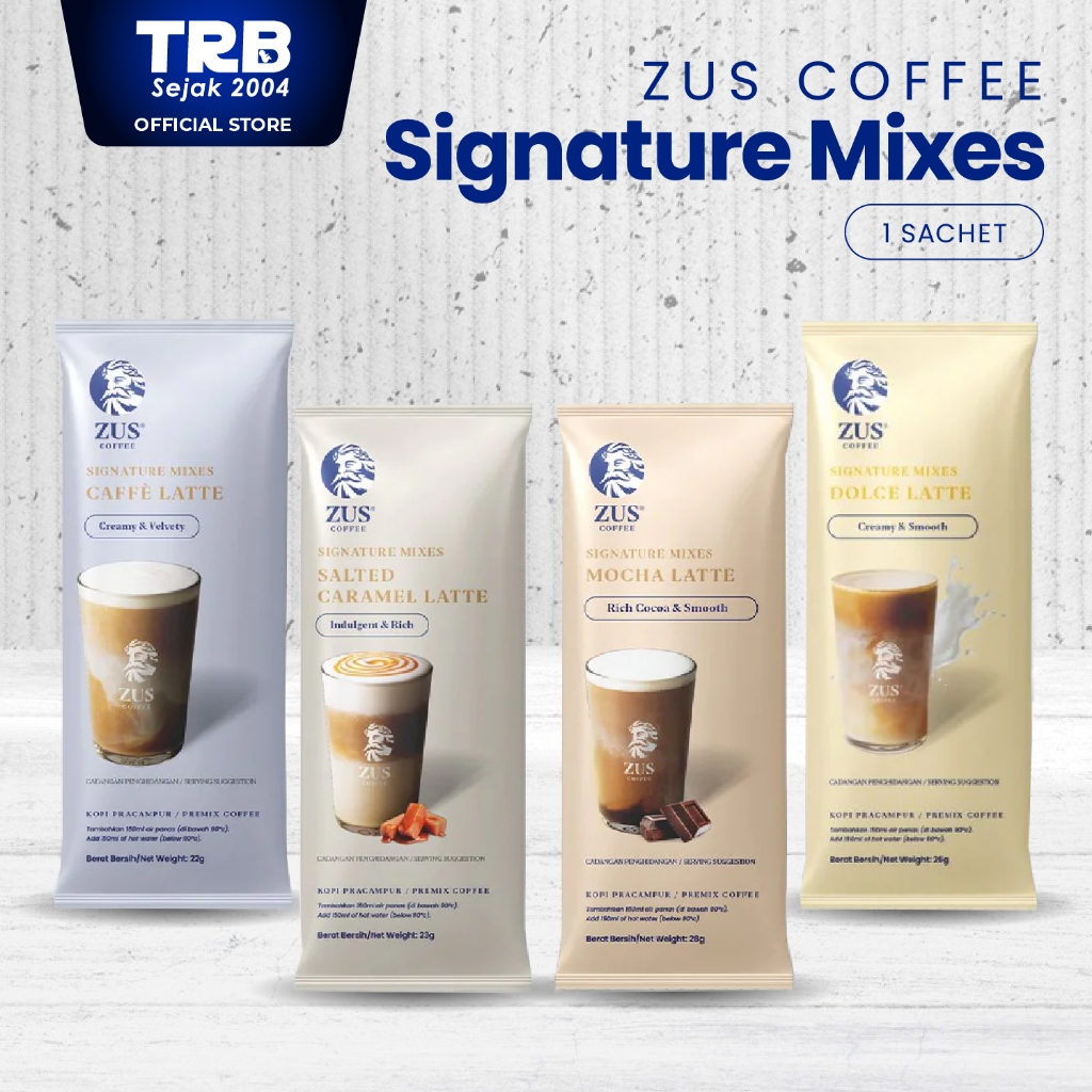 [ Loose 1 Sachet ] Zus Coffee Signature Mixes Coffee ｜Zus Kopi Original