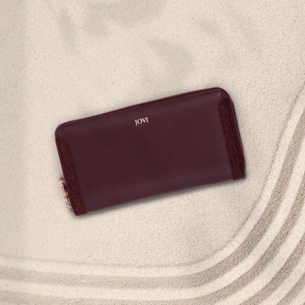 JOVI ELISE Wallet (Best Selling) - 100% Genuine Cow Leather (Smooth)