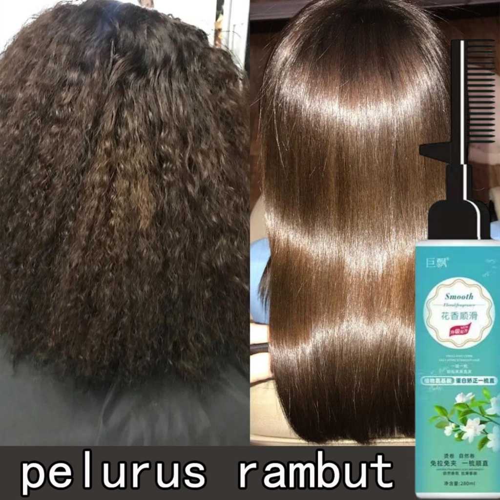 hair straightening cream permanent Repair Curly Natural Hair Care hair keratin treatment 直发膏 for Woman Keratin Hair