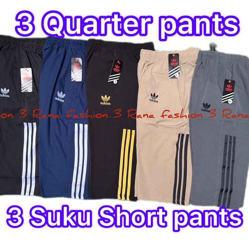 ?ADD ?.Best quality 3 Quarter pants 3 Suku Short pants ?kain cantik pakai sedap