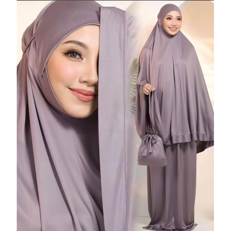 New❤️Telekung Syakira/Telekung Travel/Telekung Kain sejuk/Telekung siti Aishah Yuraa Sasa