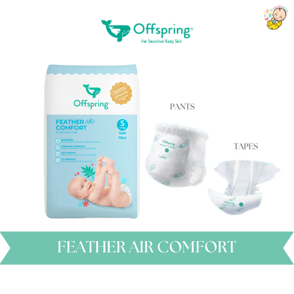 Offspring Feather Air Comfort baby diapers