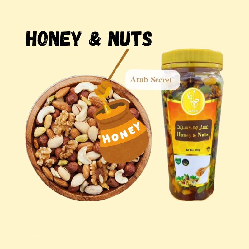 Khalta VIP organic honey mix with nuts. VIP Royal Khalta with purefresh Nuts for men and women 350g