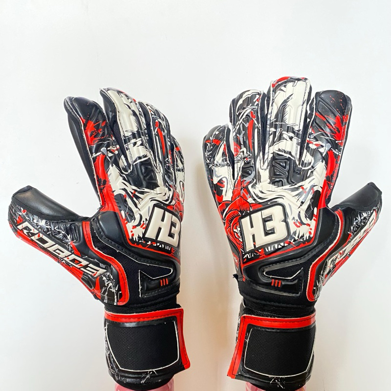 H3 ROBO GOALKEEPER GLOVES, ROBO GEN3 GEN2 GEN1 GLOBAL, HYBRID CUT 5PCS FINGERSAVE