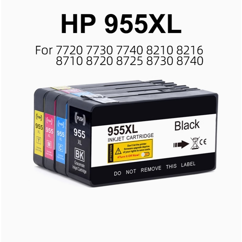 Compatible HP 955 XL 955XL HP955 Ink Cartridge For HP OfficeJet Pro 7720 7740 8210 8216 8720 8725 8740 8710 8716 8730