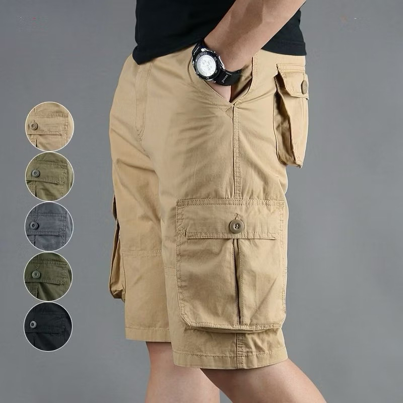 ?Mens 6pocket Cargo Shorts Pants? Comfortable & Stylish?Size 28 TO 40?
