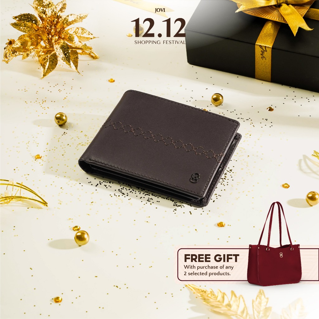 [12.12 MEGA SALE] JOVI BOBBY Wallet - Free Name Engraving + 6 Months Warranty