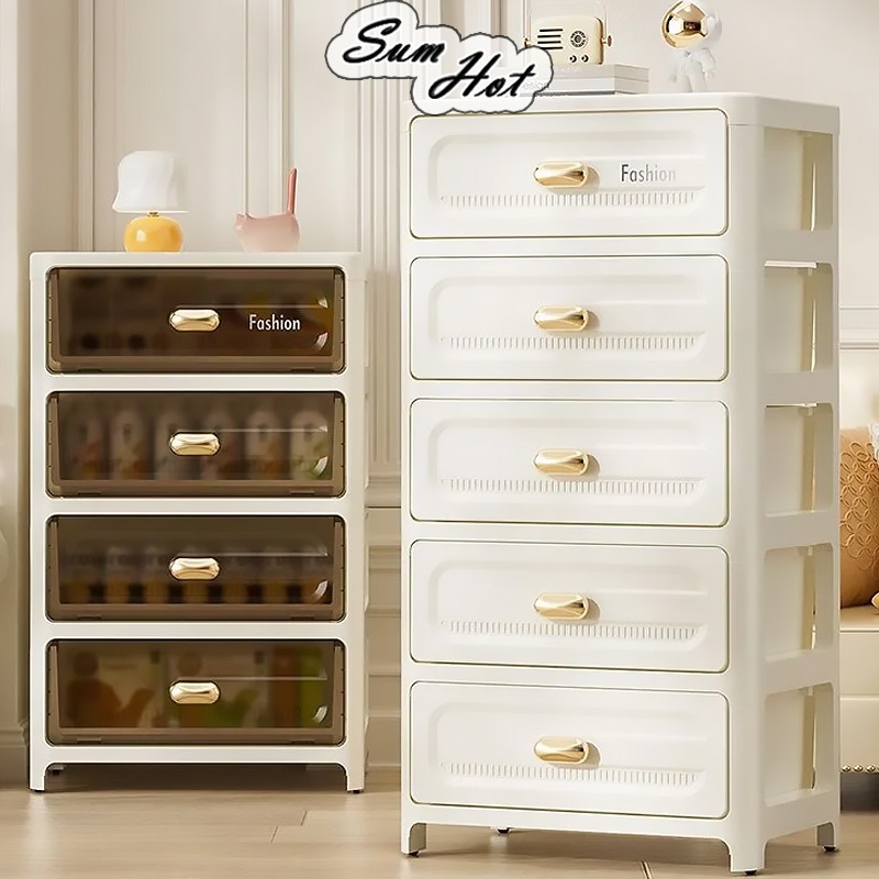 Eco-Friendly DIY Adjustable Cabinet with Shelves – Easy Assembly, Space-Saving Storage