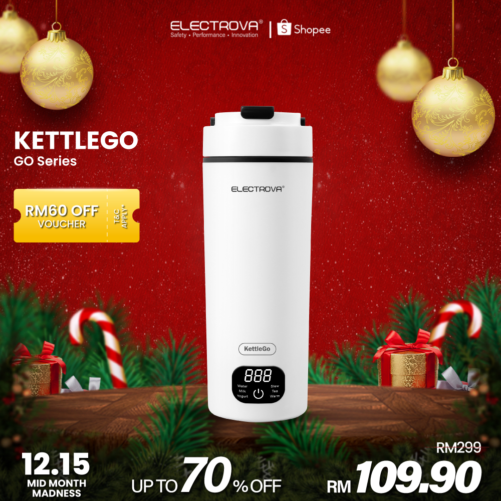 Electrova Portable Smart Electric Kettle GO