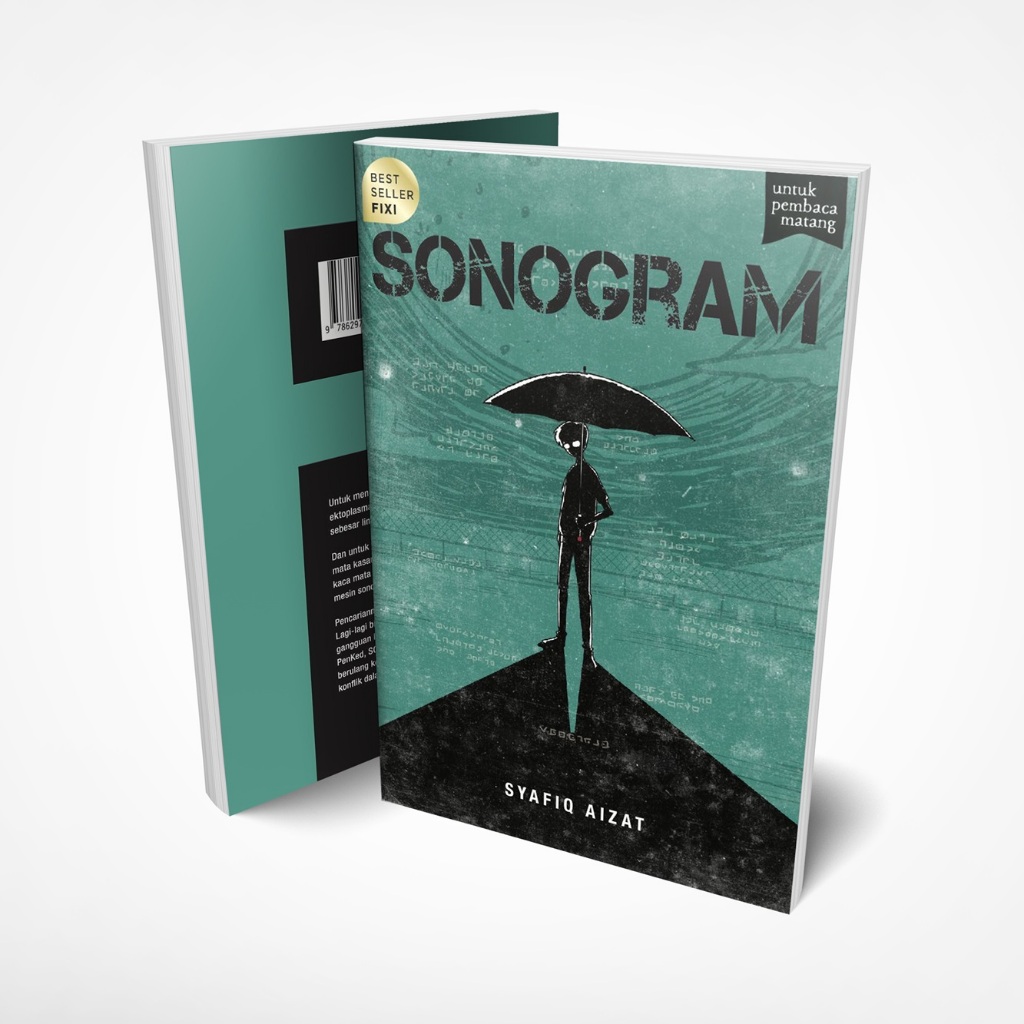 Buku Fixi Novel Bestseller Sonogram Syafiq Aizat (Edisi 2024)