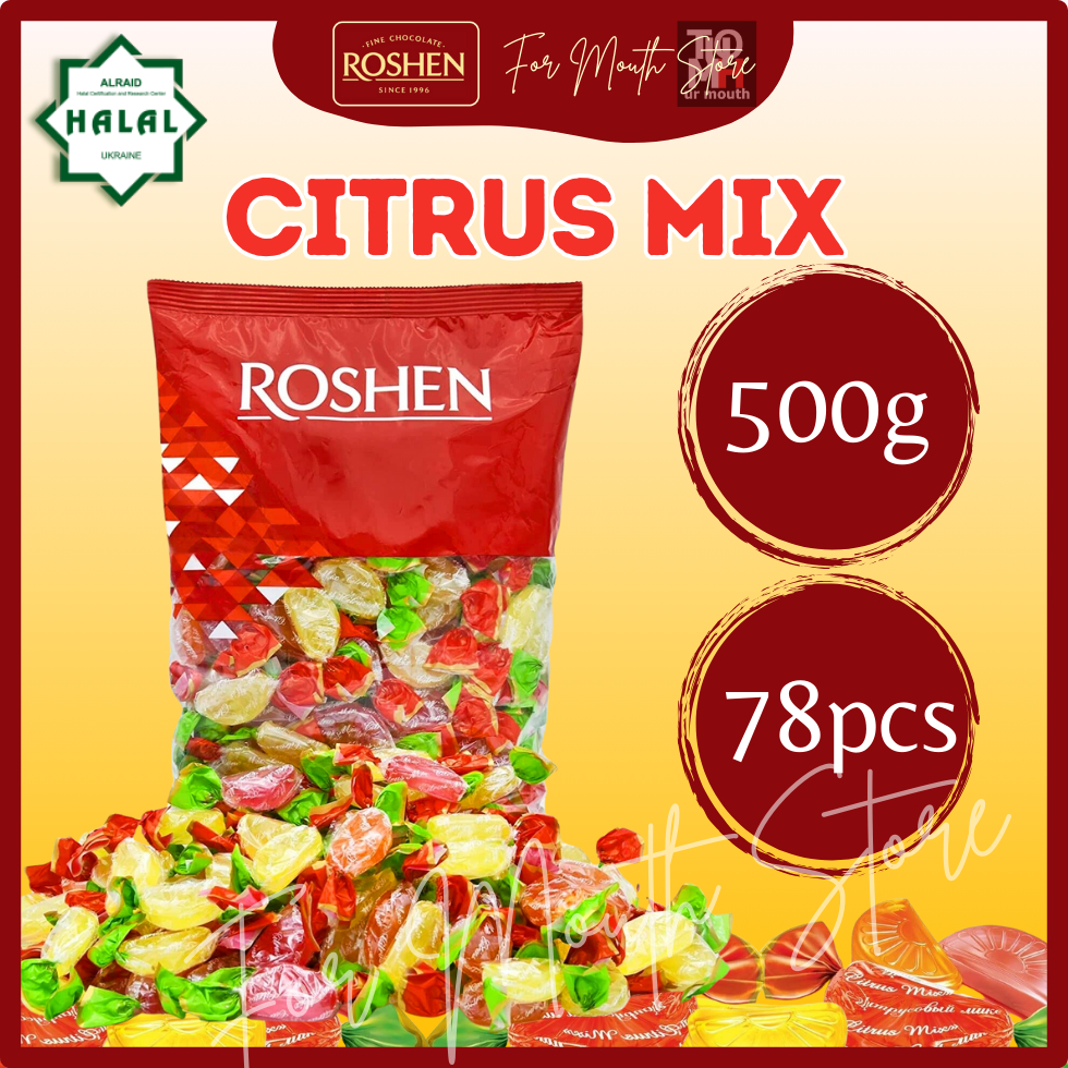 ROSHEN Crazy Bee Jelly Candy Honey Jelly Halal Gula Gula Borong Gula Gula Viral Gummy Halal Roshen C