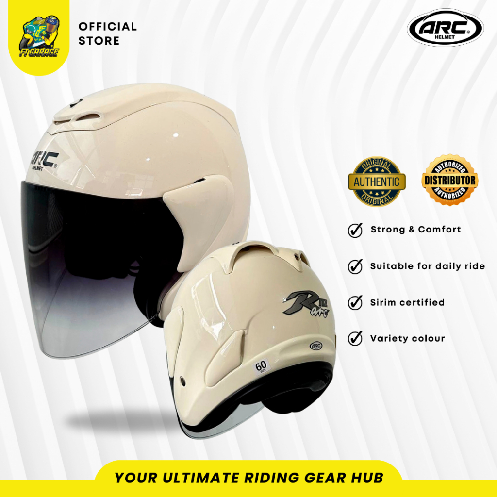 NEW COLOUR! ARC RITZ PASTEL COLLECTION  (TIDAK TERMASUK VISOR COLOR)