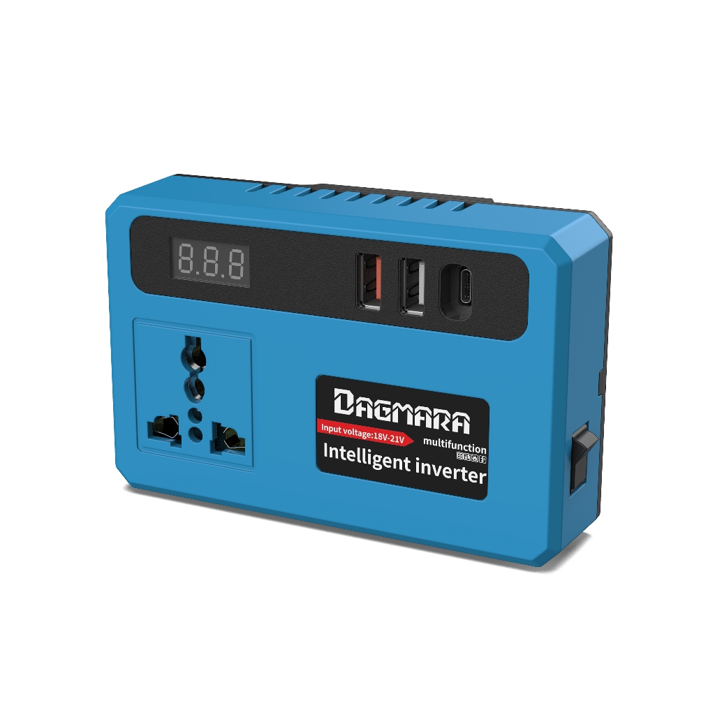 Dagmara Portable Power Inverters for 20V Battery Inverter 20v to 220v Converter with Dual USB,AC Outlet and Type-C