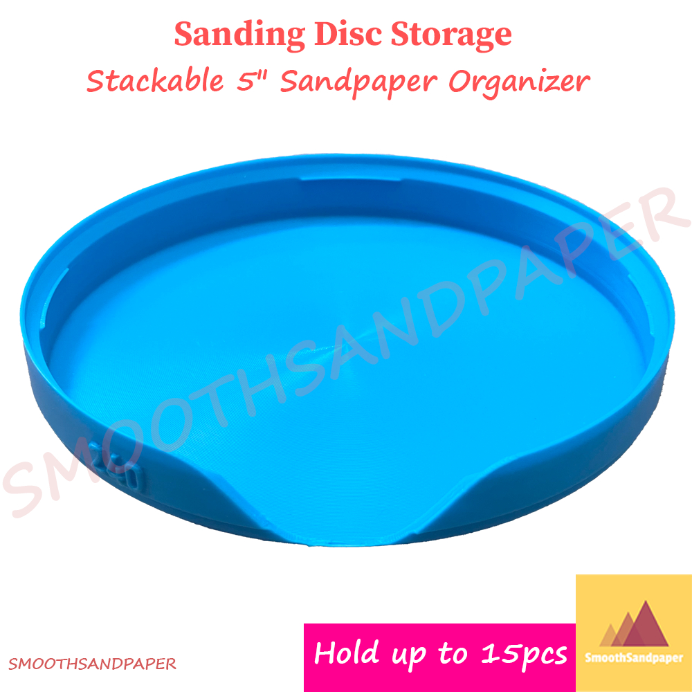 Sanding Disc Storage (Small) - Compact 5" Sandpaper Holder