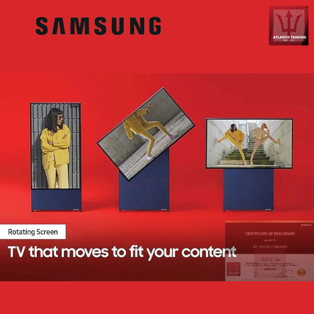 Samsung 43" The Sero QLED 4K Smart Lifestyle TV  QA43LS05TAKXXM