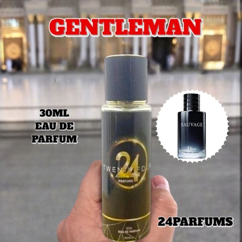 Long lasting 24 Parfums gentleman men Edp perfume made in france