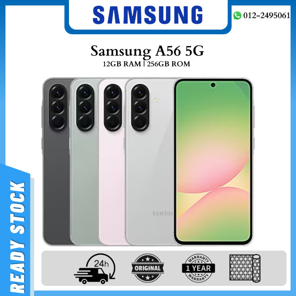 SME - MY Samsung Galaxy A56 5G (12+256) | MY Samsung Galaxy A55 5G (12+256) Smartphone100% Original