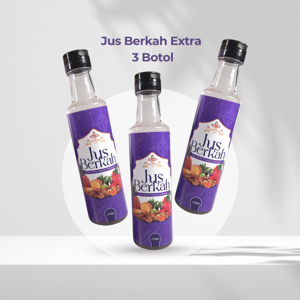 [3 Botol] - Jus Berkah Extra Original HQ
