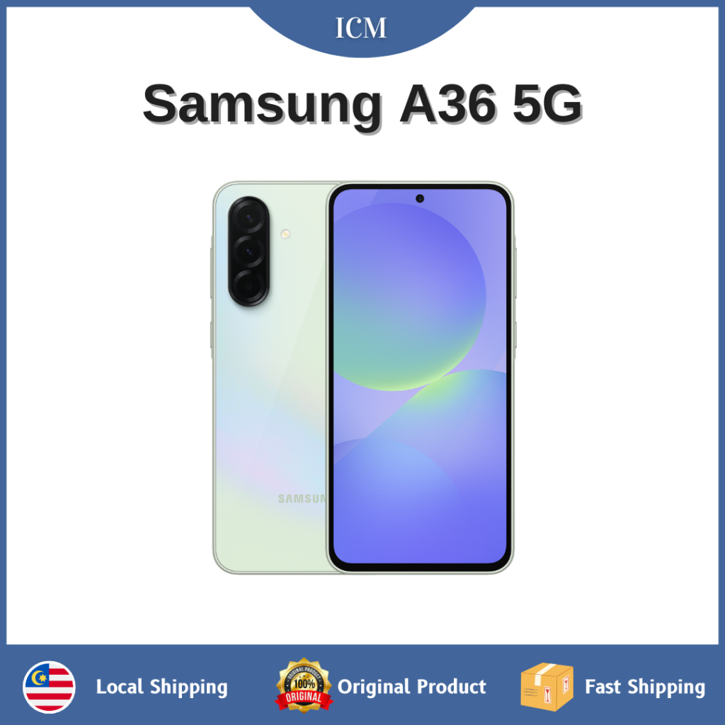 Samsung Galaxy A56 5G / A36 5G (12GB Ram + 256GB Rom) +Original Samsung 1+1 Year Warranty 5G Phone