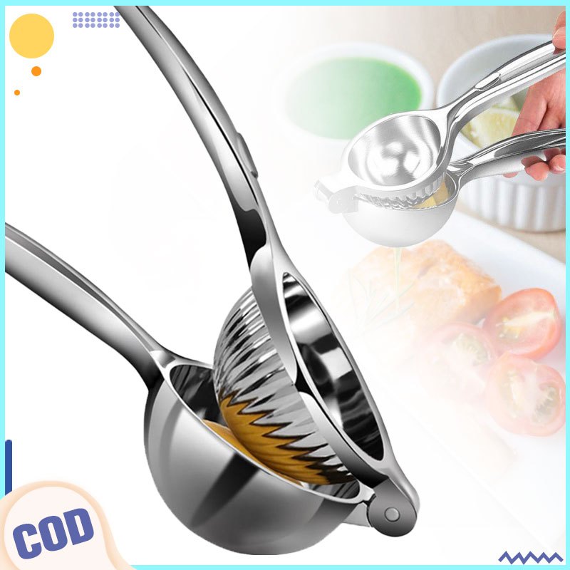 Heavy Duty Zinc Manual Lemon Juicer Lemon clips Citrus Juicer Handheld for Home Restaurant Kitchen Accessories Utensils