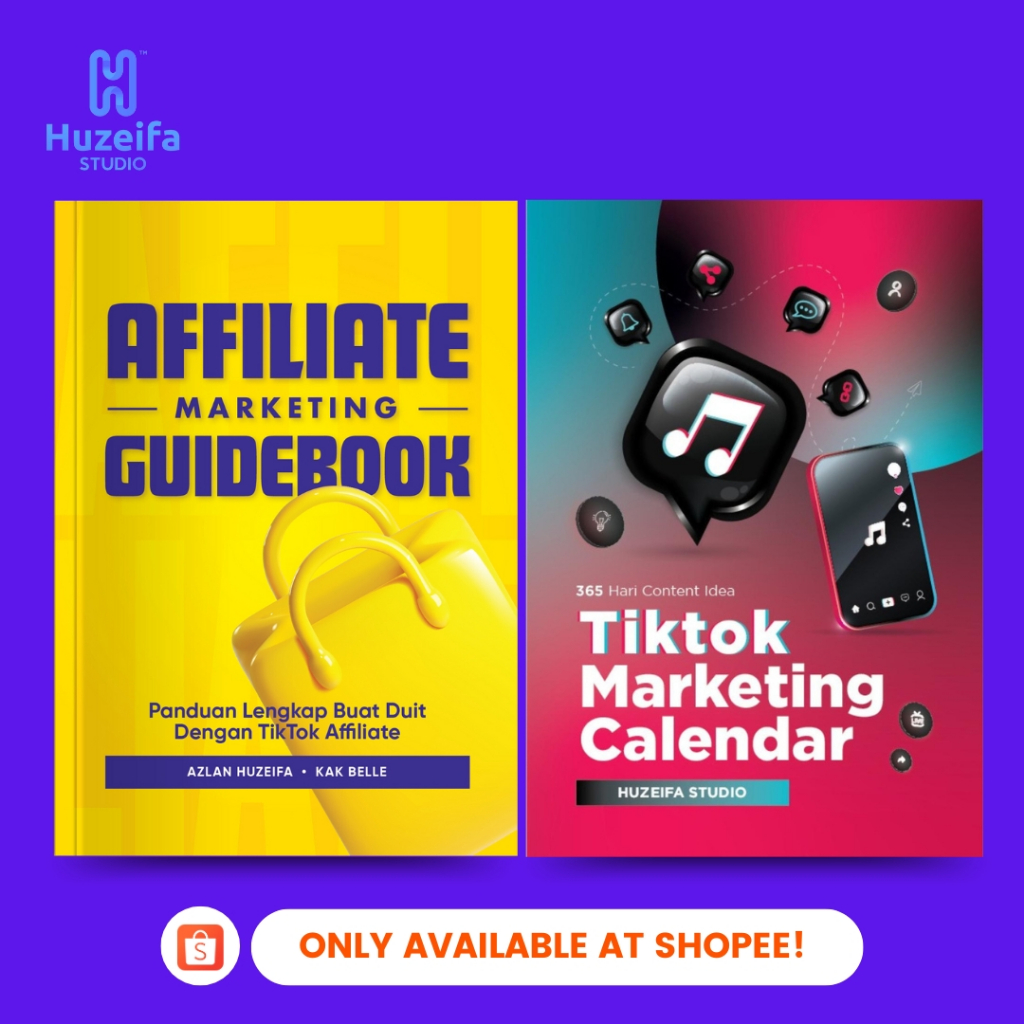 Affiliate Marketing Guidebook + Tiktok Marketing Calendar 2026 | Buku Panduan Jana Income Online Di Tiktok | Kalendar