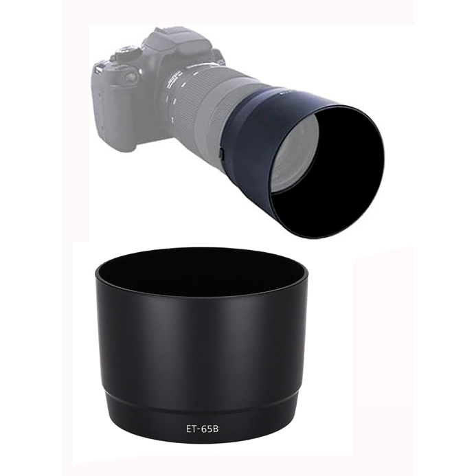 ET-65B Lens Hood Sun Shade Bowl-Shape for EF 70-300mm f/4.5-5.6 DO IS USM EF 70-300mm f/4-5.6 IS USM Lens