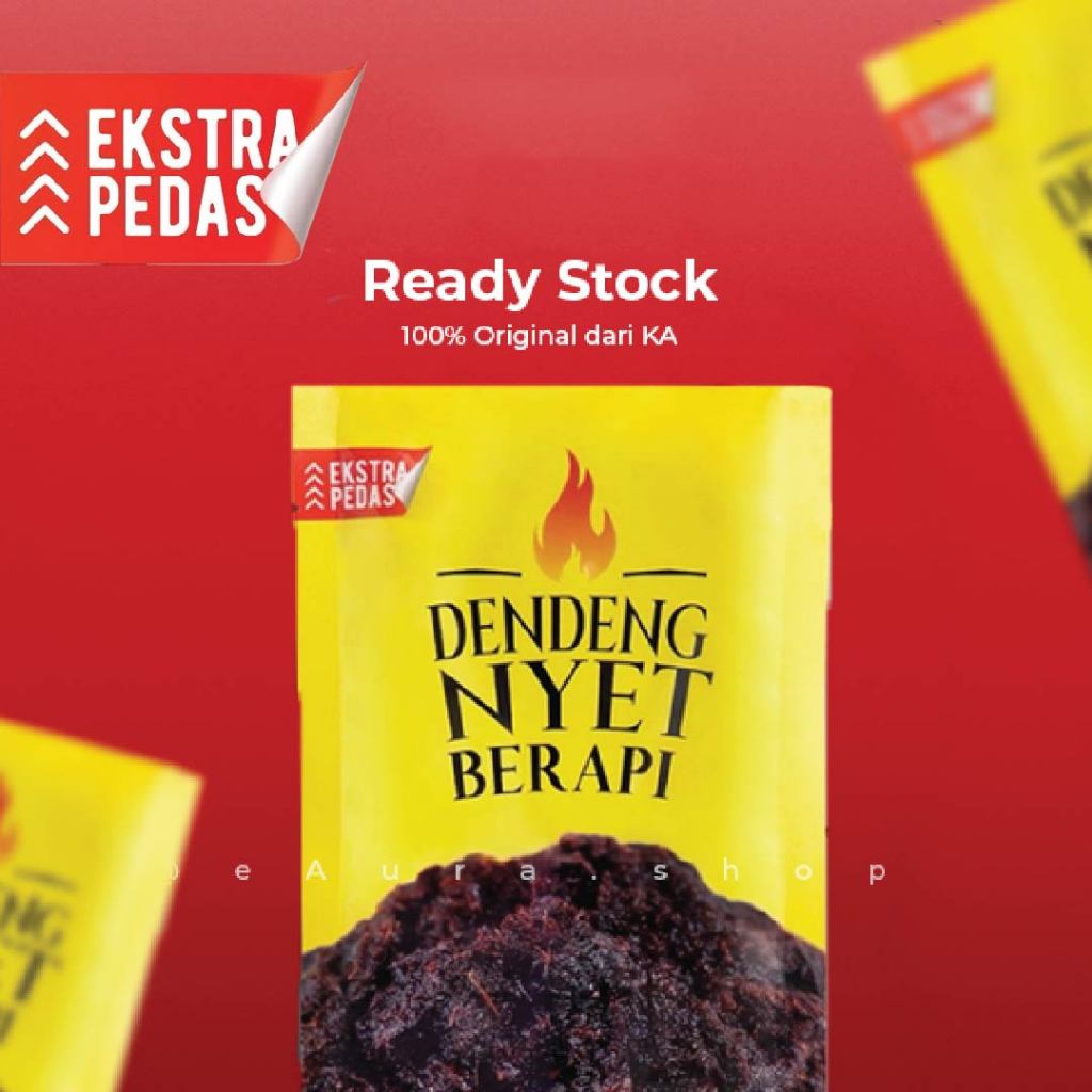 Ekstra Pedas Dendeng Nyet Berapi by Khairulaming (Ready Stock) | 100% Original | Food Snack