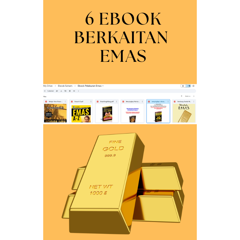 6 Ebook Berkaitan Emas