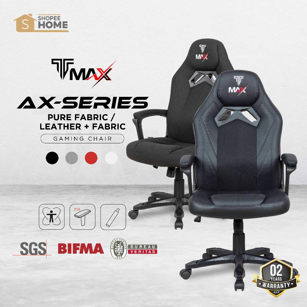 TMAX AX-780/880 Gaming Chair with Ergonomic Backrest