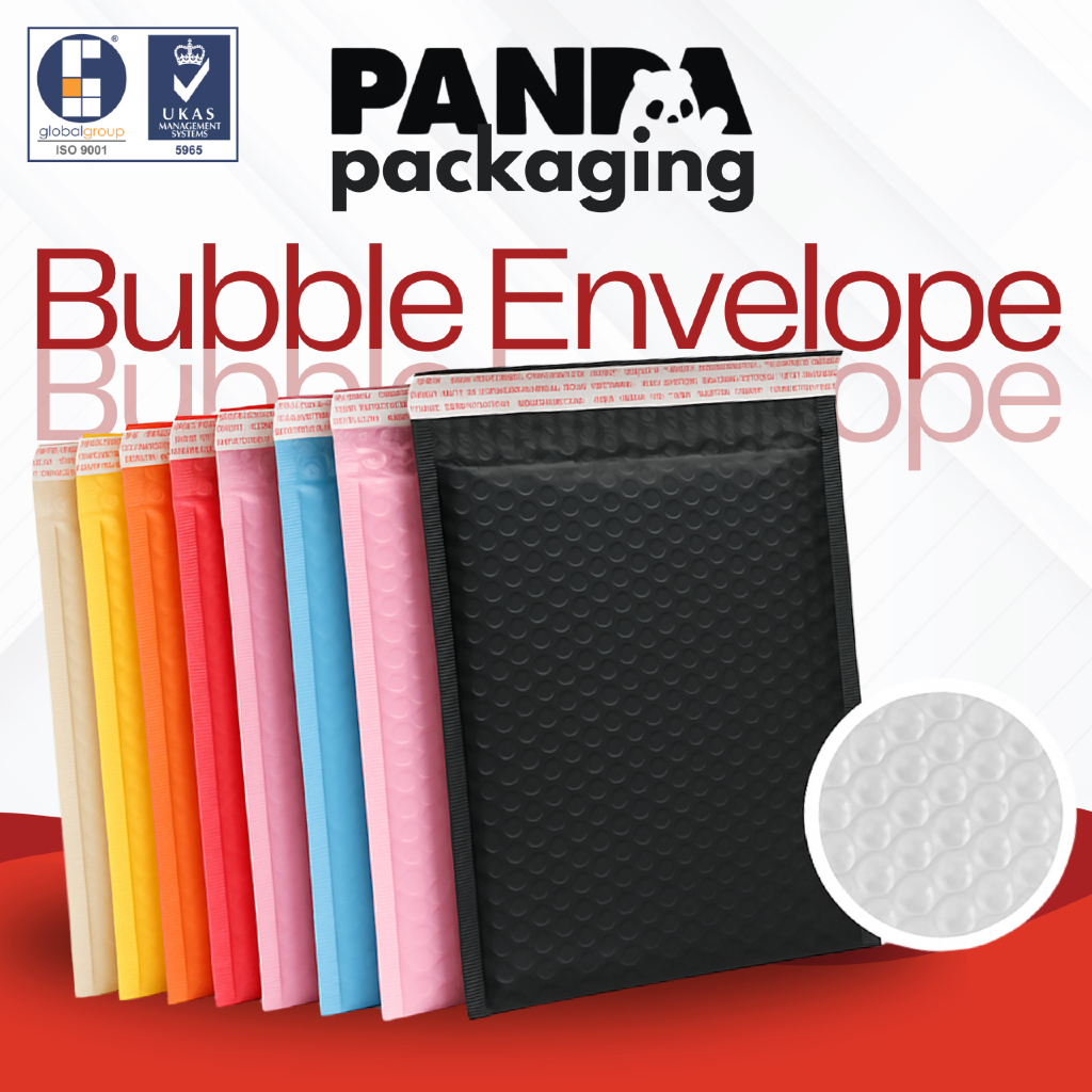PANDAPAK Bubble Envelope Bubble Courier Bag Parcel Bag Bubble Mailer Parcel Bag Mailer Bag 汽泡信封