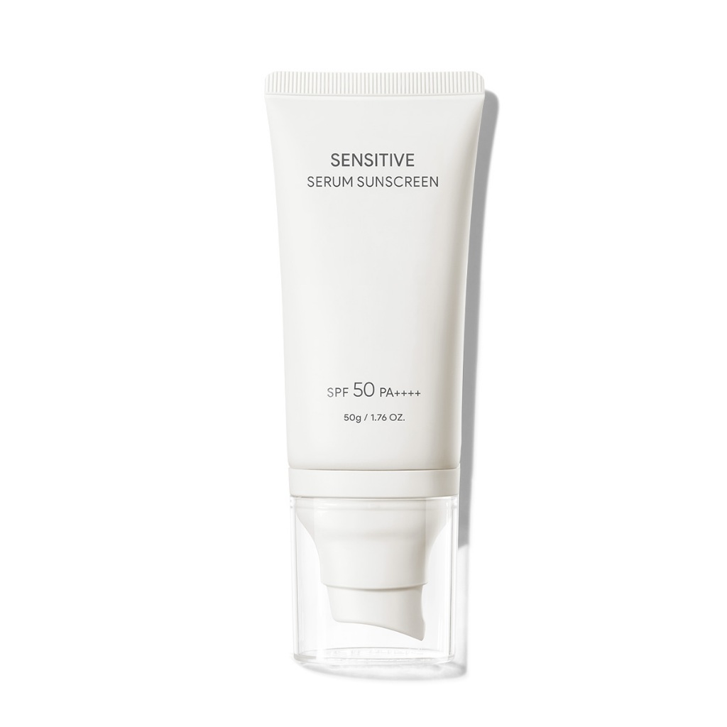 SKINTIFIC Sensitive Serum Sunscreen SPF50 PA++++ UV Soothe Redness Calm Barrier Skincare Physical Sunscreen